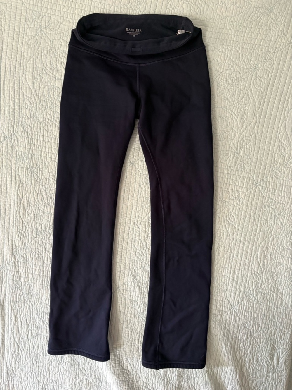 Athleta Women’s Navy Blue Stretch Yoga Pants size xs